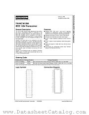 74VHC161284 datasheet pdf Fairchild Semiconductor