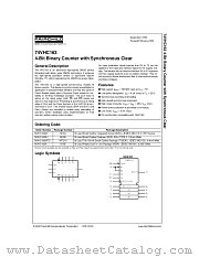 74VHC163 datasheet pdf Fairchild Semiconductor