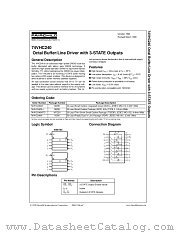 74VHC240 datasheet pdf Fairchild Semiconductor