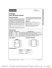 74VHC393 datasheet pdf Fairchild Semiconductor