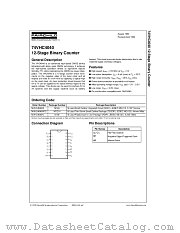 74VHC4040 datasheet pdf Fairchild Semiconductor