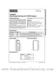 74VHC574 datasheet pdf Fairchild Semiconductor