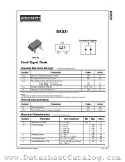BAS31 datasheet pdf Fairchild Semiconductor