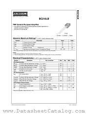 BC212LB datasheet pdf Fairchild Semiconductor
