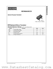 BCW60A datasheet pdf Fairchild Semiconductor