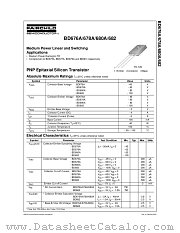 BD682 datasheet pdf Fairchild Semiconductor