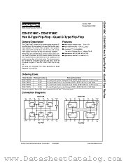 CD40174BC datasheet pdf Fairchild Semiconductor