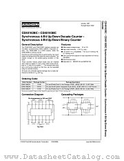 CD40192BC datasheet pdf Fairchild Semiconductor