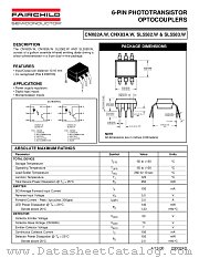 CNX82A.W datasheet pdf Fairchild Semiconductor