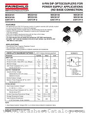 CNY17F-4 datasheet pdf Fairchild Semiconductor