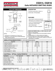 CQX16 datasheet pdf Fairchild Semiconductor