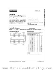 DM74150 datasheet pdf Fairchild Semiconductor