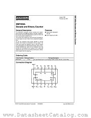 DM7490A datasheet pdf Fairchild Semiconductor