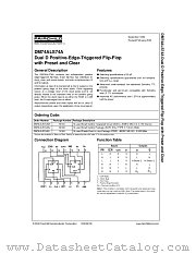 DM74ALS74A datasheet pdf Fairchild Semiconductor