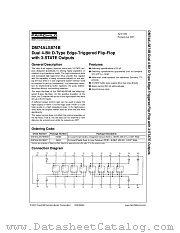 DM74ALS874B datasheet pdf Fairchild Semiconductor