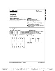 DM74AS04 datasheet pdf Fairchild Semiconductor