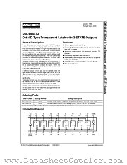 DM74AS573 datasheet pdf Fairchild Semiconductor