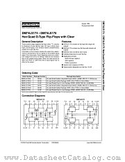 DM74LS174 datasheet pdf Fairchild Semiconductor