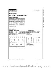 DM74LS365A datasheet pdf Fairchild Semiconductor