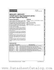 DM74LS374 datasheet pdf Fairchild Semiconductor