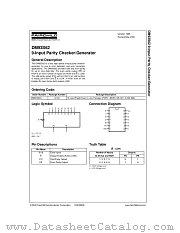 DM93S62 datasheet pdf Fairchild Semiconductor