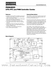 FAN4803-2 datasheet pdf Fairchild Semiconductor