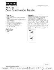 FAN7527 datasheet pdf Fairchild Semiconductor