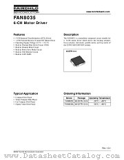 FAN8035 datasheet pdf Fairchild Semiconductor