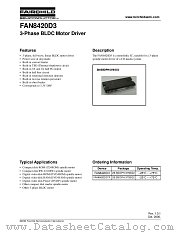 FAN8420D3 datasheet pdf Fairchild Semiconductor