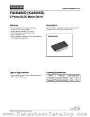 FAN8486D datasheet pdf Fairchild Semiconductor