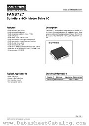 FAN8727 datasheet pdf Fairchild Semiconductor