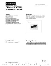FAN8902 datasheet pdf Fairchild Semiconductor