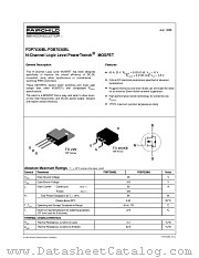 FDB7030BL datasheet pdf Fairchild Semiconductor