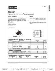 FDC602P datasheet pdf Fairchild Semiconductor
