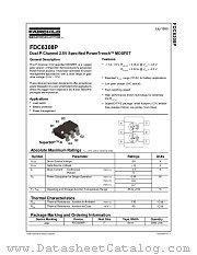 FDC6308P datasheet pdf Fairchild Semiconductor