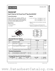 FDC6318P datasheet pdf Fairchild Semiconductor