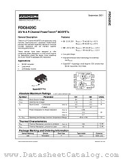 FDC6420C datasheet pdf Fairchild Semiconductor