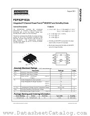 FDFS2P102A datasheet pdf Fairchild Semiconductor