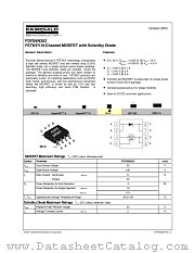 FDFS6N303 datasheet pdf Fairchild Semiconductor