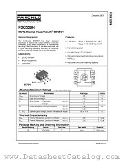FDG329N datasheet pdf Fairchild Semiconductor