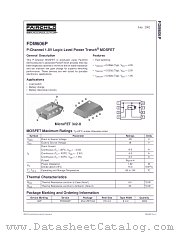 FDM606P datasheet pdf Fairchild Semiconductor