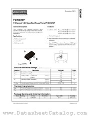 FDN306P datasheet pdf Fairchild Semiconductor