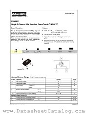 FDN336P datasheet pdf Fairchild Semiconductor