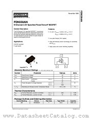FDN339AN datasheet pdf Fairchild Semiconductor