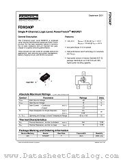 FDN340P datasheet pdf Fairchild Semiconductor