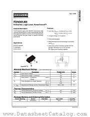 FDN361AN datasheet pdf Fairchild Semiconductor