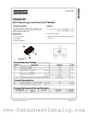 FDN5618P datasheet pdf Fairchild Semiconductor