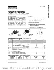 FDP6676S datasheet pdf Fairchild Semiconductor