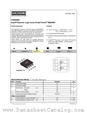 FDR8308P datasheet pdf Fairchild Semiconductor