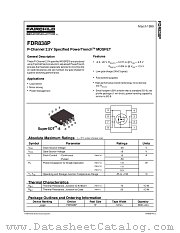 FDR838P datasheet pdf Fairchild Semiconductor